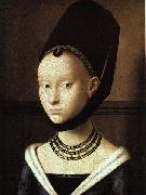 Petrus Christus Portrait of a Young Woman china oil painting reproduction